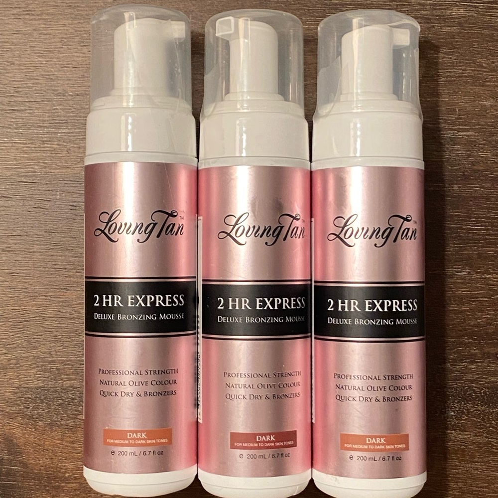 NEW! Loving Tan 2 Hour Express Mousse in Dark